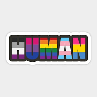 HUMAN Sticker